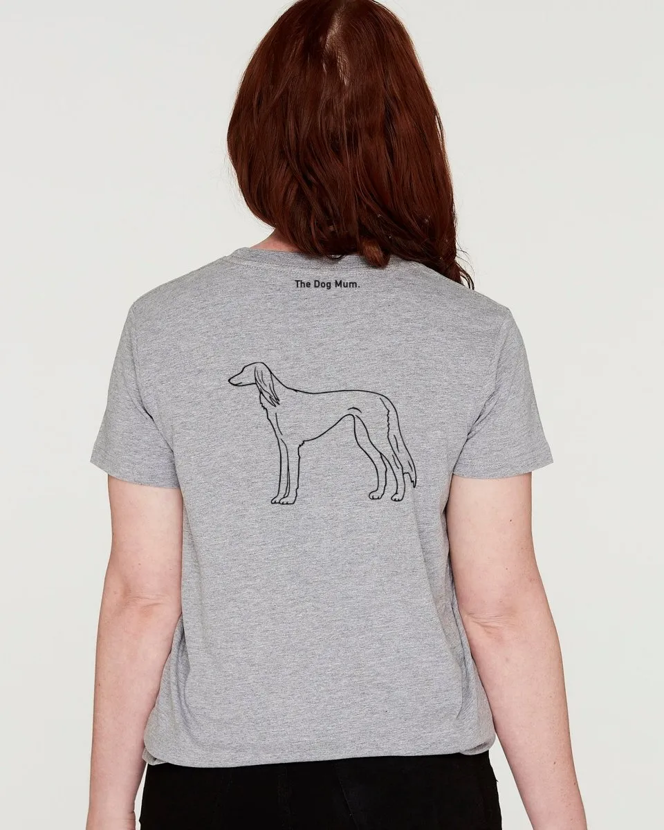 Saluki Mum Illustration: Classic T-Shirt