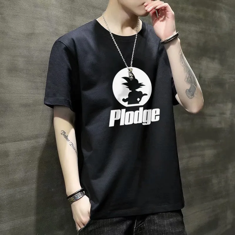Short Sleeve T-Shirt Summer Trendy INS Slim Look Half Sleeved Matching Tops T-Shirt