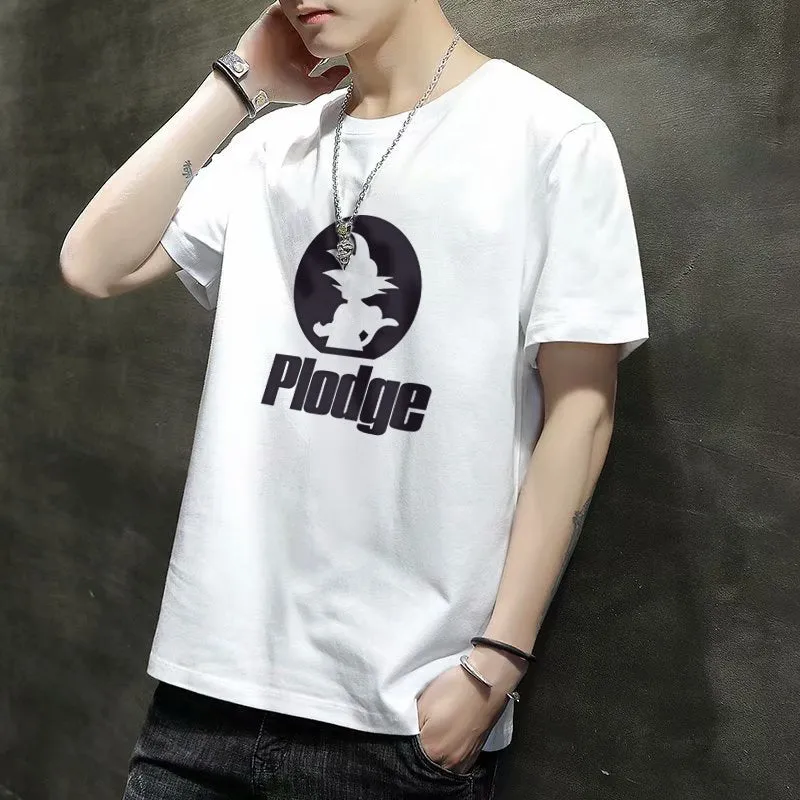 Short Sleeve T-Shirt Summer Trendy INS Slim Look Half Sleeved Matching Tops T-Shirt