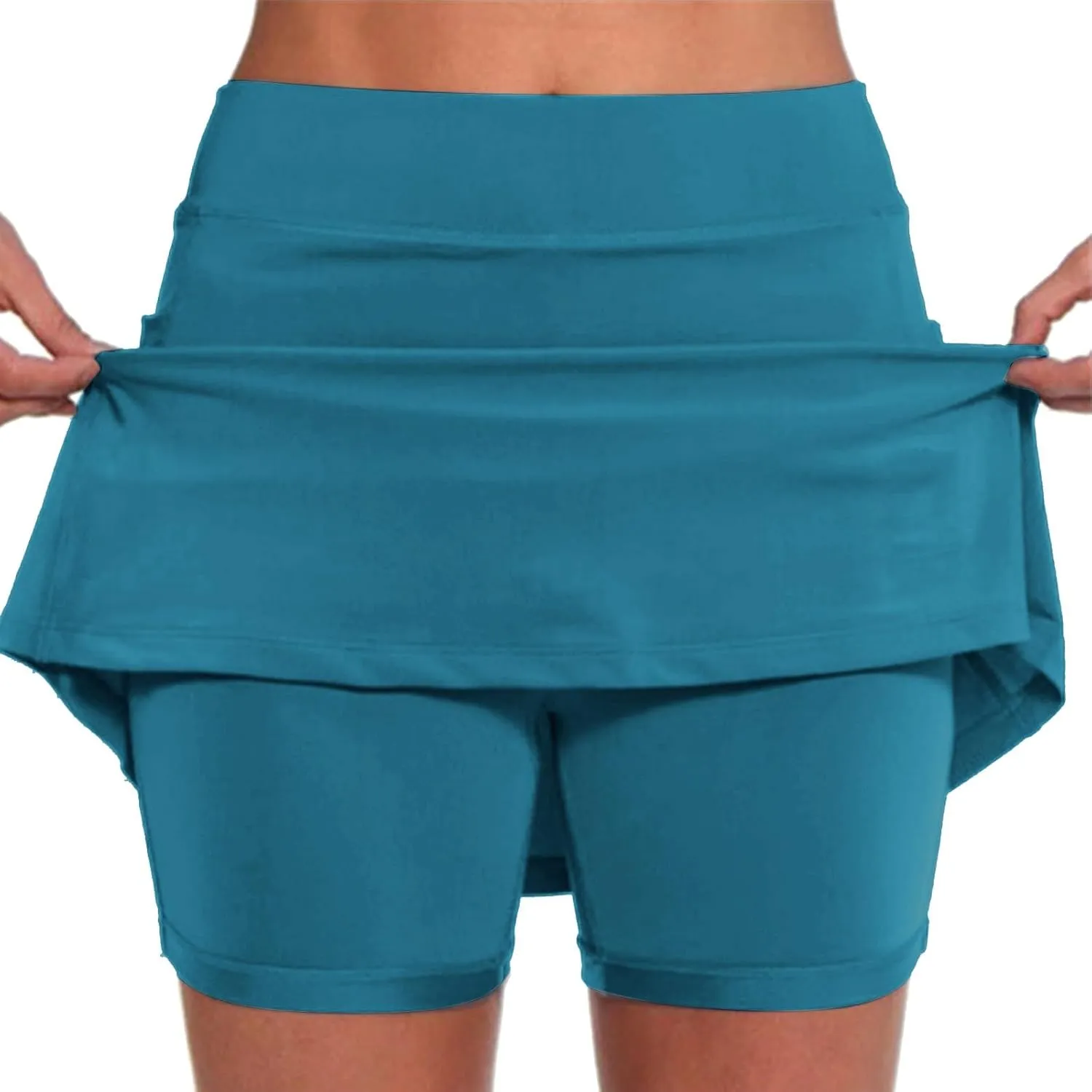 Skirts for Women Trendy Summer Maxi Khaki Biker Shorts Men Padded Underwear Tennis Skirt Plus Size Purple
