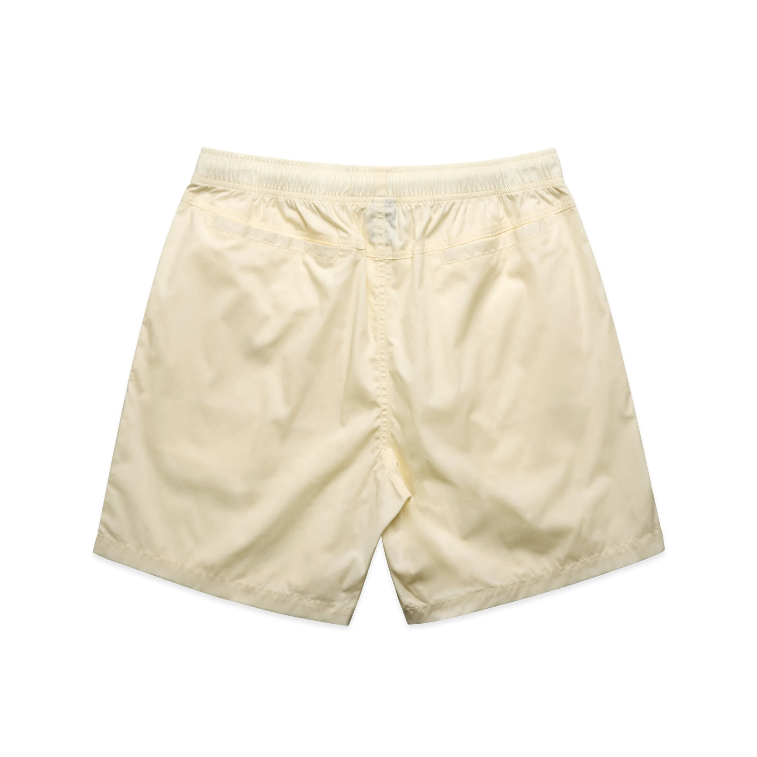 SOULSKY Men's Beach Shorts (Light Yellow)