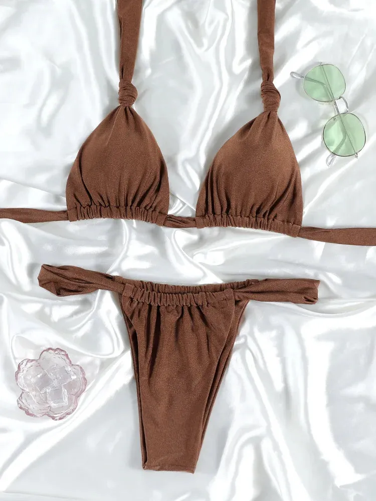 Sultry Leopard Print Bikini