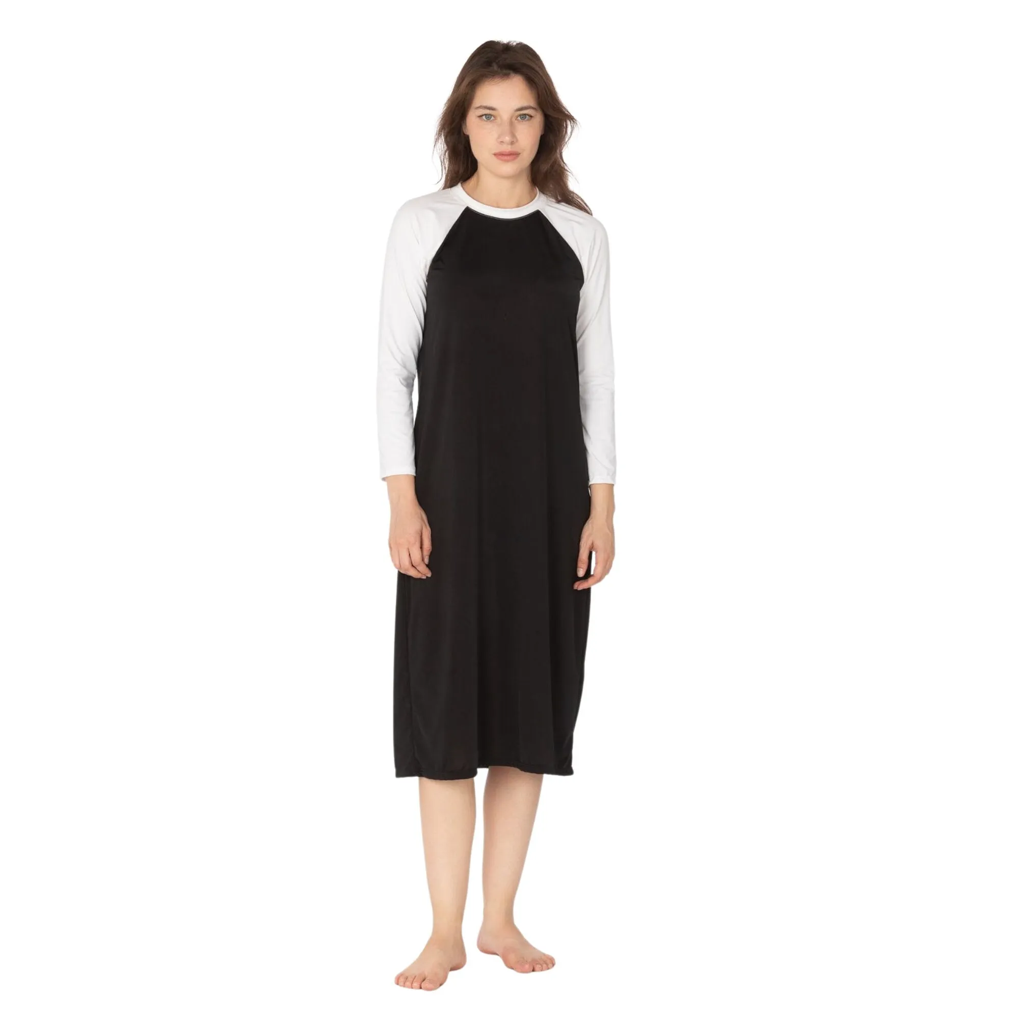 Swim Dress, Longer Swim Dress, Plus Size Swim, Modest Swimwear, Sun Protection Swimwear, Tznius Swimwear, Burkini, Small-3XL! Loose Fitting