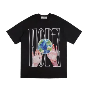 The Unavowed World Hope Over Size T-Shirt-Black