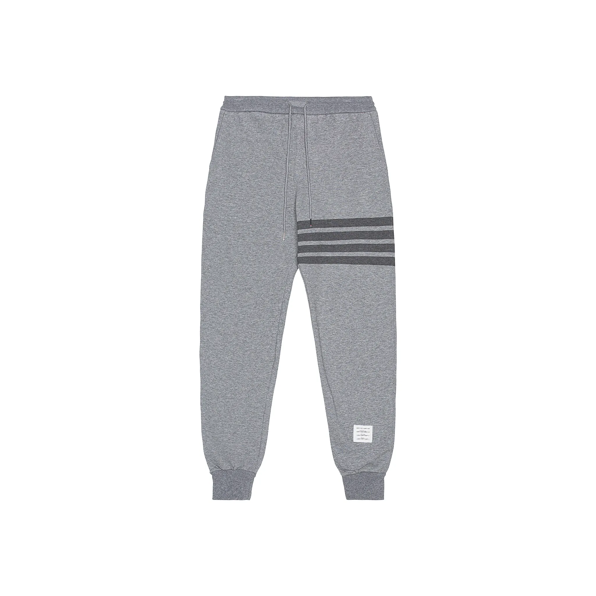 THOM BROWNE Classic Loopback 4-Bar Sweatpants Medium Grey (SS23)