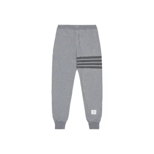 THOM BROWNE Classic Loopback 4-Bar Sweatpants Medium Grey (SS23)