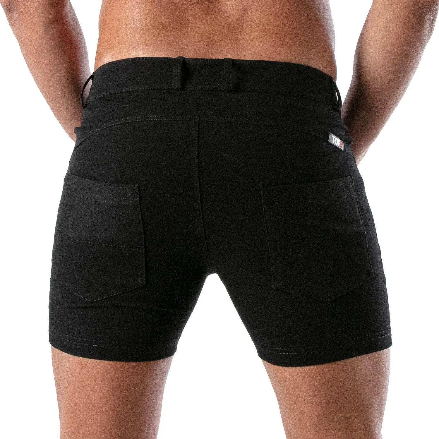 TOF Paris Patriot Mid Thigh Chino Shorts