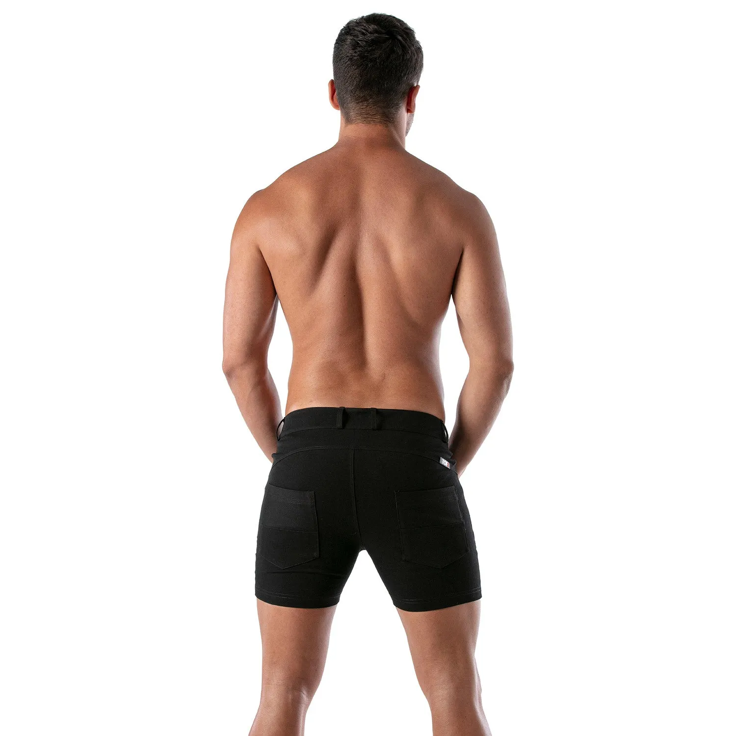 TOF Paris Patriot Mid Thigh Chino Shorts