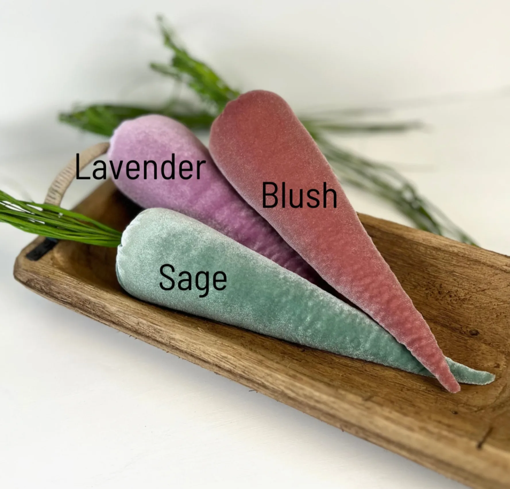 Velvet Carrots Centerpiece Tablescape - Rustic Decor