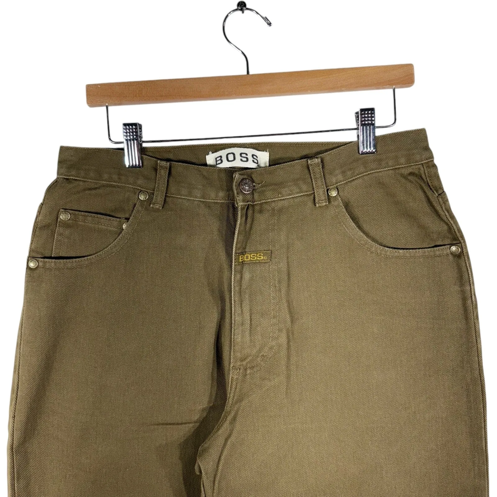 Vintage Boss Relaxed Fit Chino Shorts 37x11 NWT