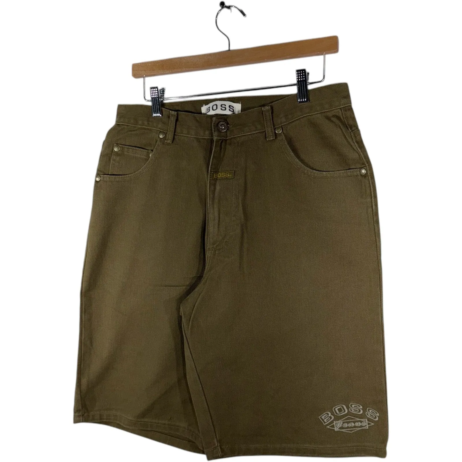 Vintage Boss Relaxed Fit Chino Shorts 37x11 NWT