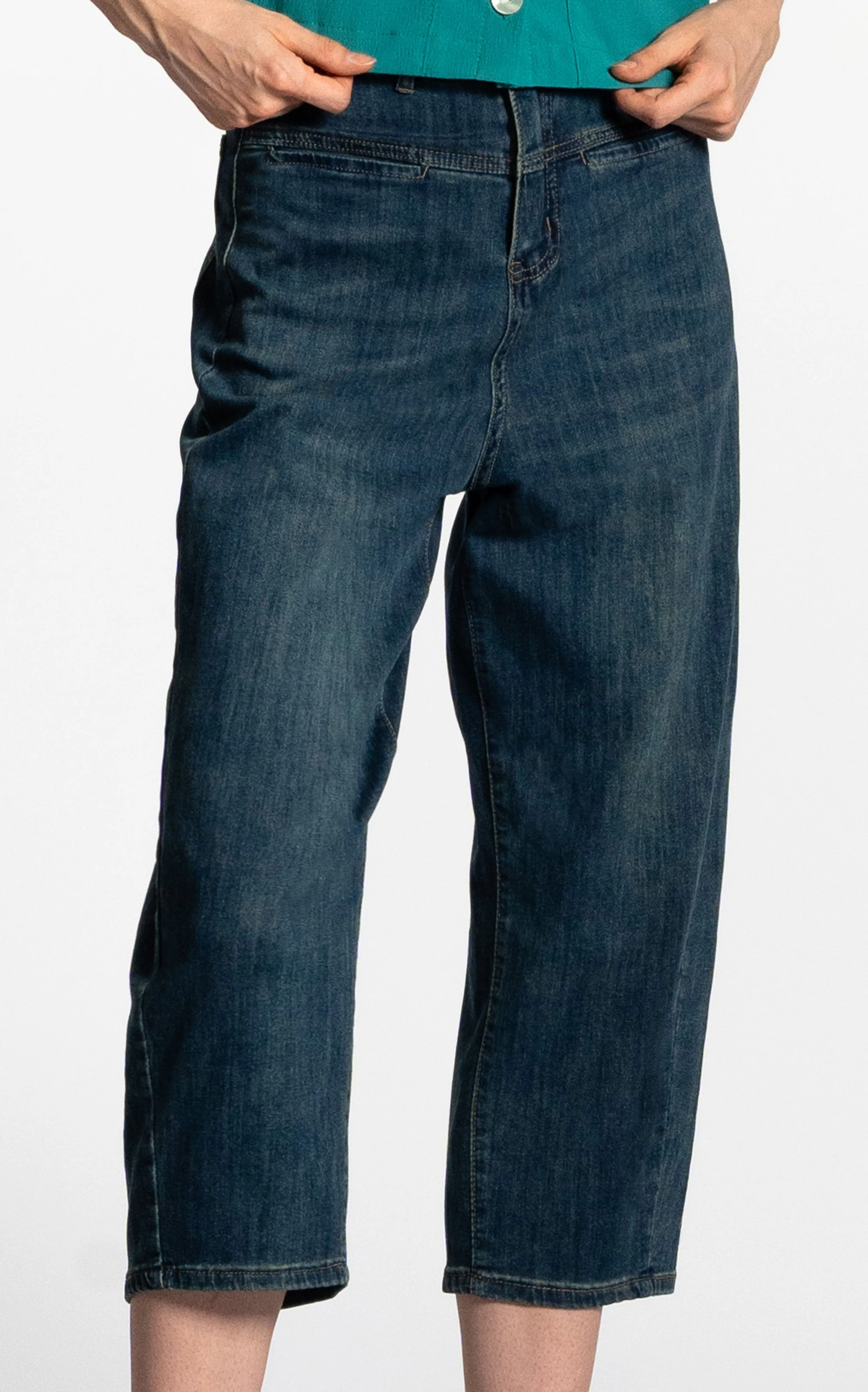 Vintage Washed Mom Jeans