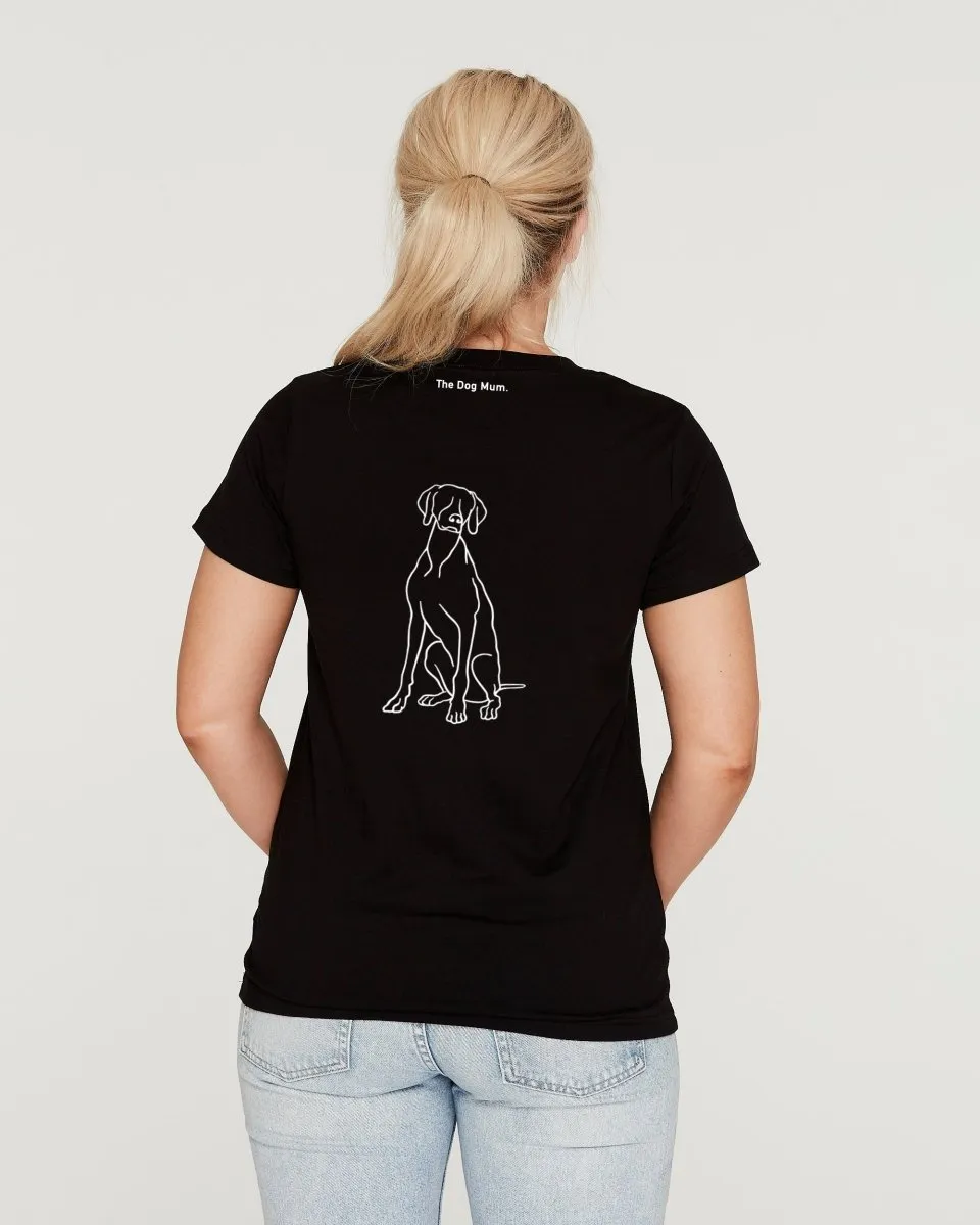 Weimaraner Mum Illustration: Classic T-Shirt