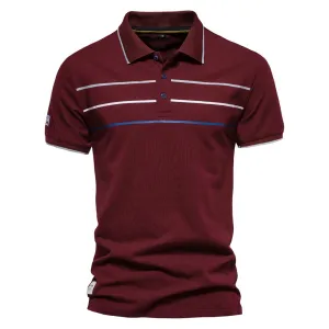 West Louis Brand Cotton Business Style Polo Shirt