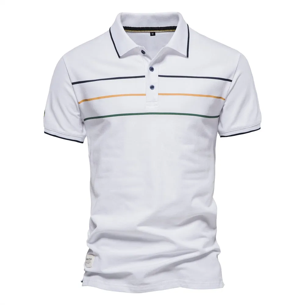 West Louis Brand Cotton Business Style Polo Shirt