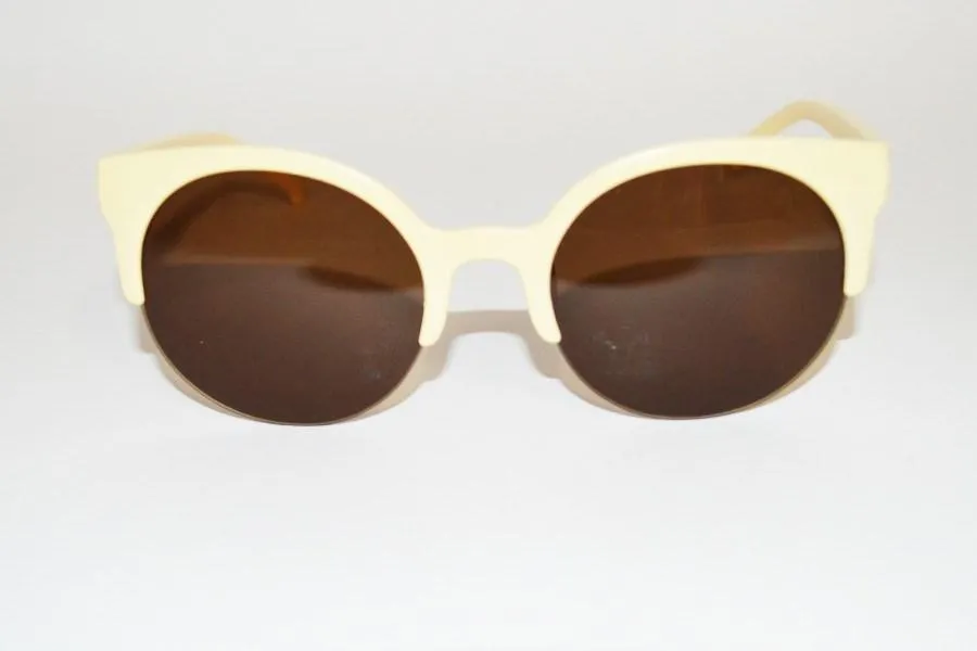 Wing Cream Sunglasses