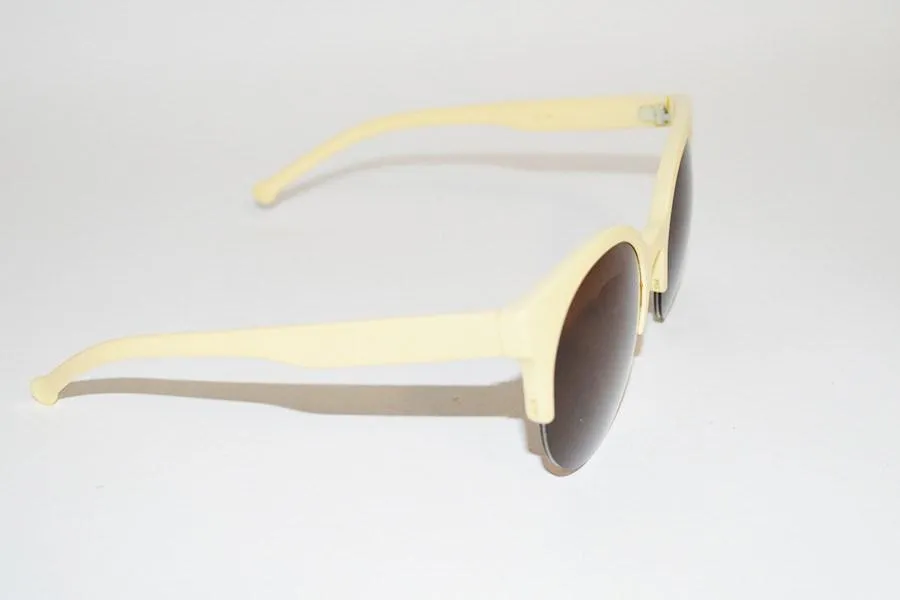 Wing Cream Sunglasses