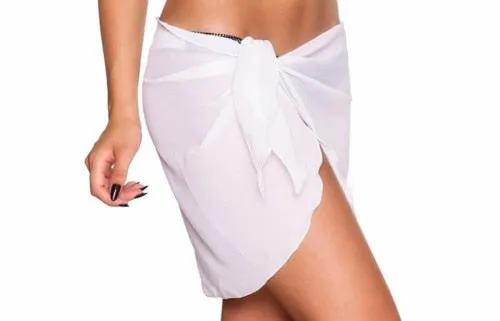 Women Beach Bikini Swimwear Cover Up Wrap Skirt Dress