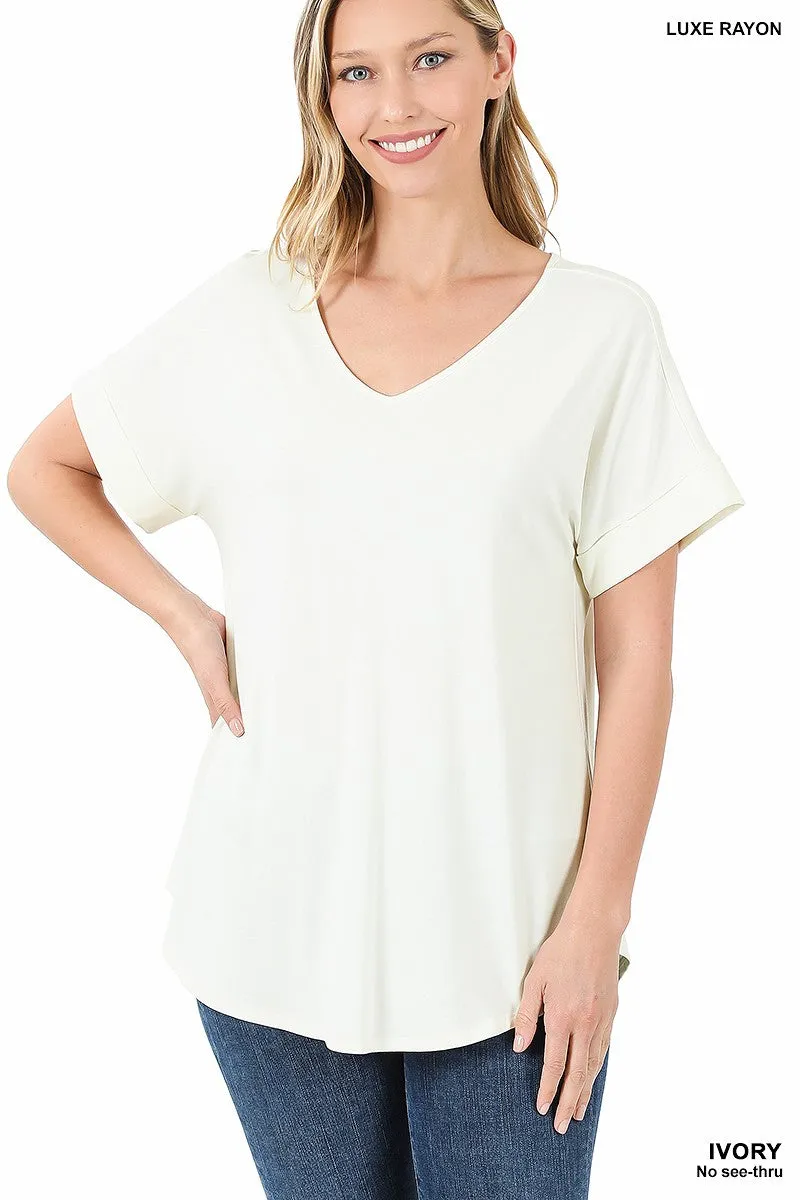 Womens Basic Black Tee | Bella Chic Tees