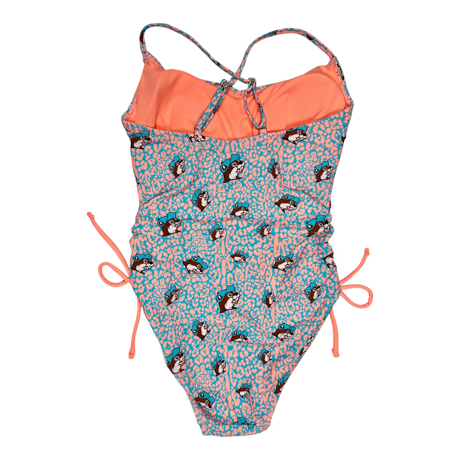 Women's One-Piece Swimsuit – Blue Leopard
